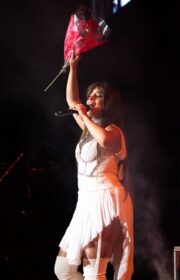 Camila Cabello in Alaïa Dress Performs at Wild 94's Wazzmatazz Concert 2022