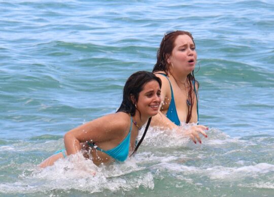 Camila Cabello in Sexy Cheeky Bikini in Miami Beach, Florida 2022