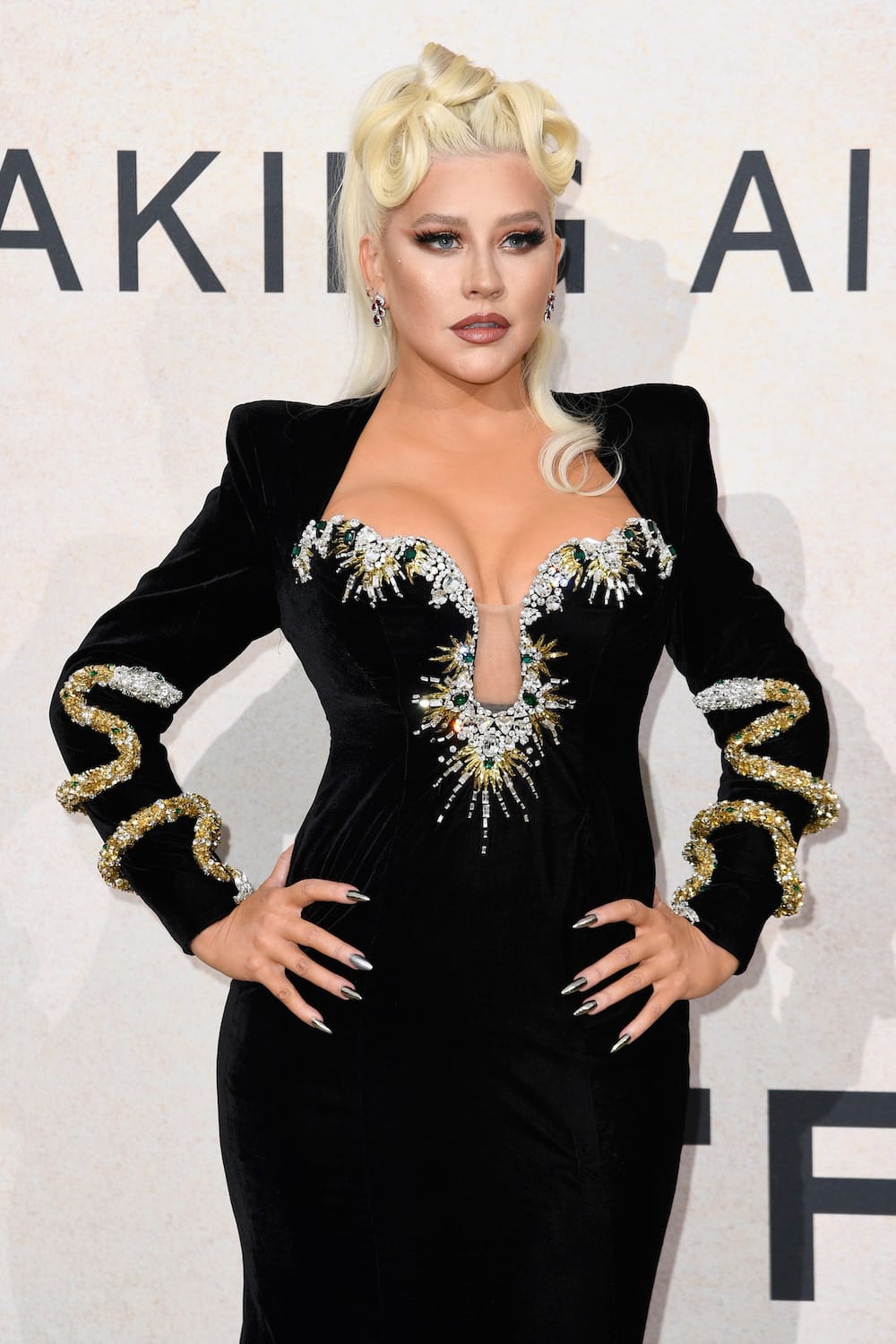 Christina Aguilera wowed on the red carpet before performing at the 28th amfAR Gala during the 2022 Cannes Film Festival at the Hotel du Cap-Eden-Roc on Thursday (May 26) in Cap d’Antibes, France.