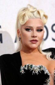Cannes 2022 amfAR Gala: Christina Aguilera in Miss Sohee Dress and Chopard Jewels