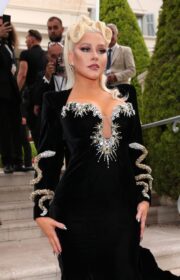 Cannes 2022 amfAR Gala: Christina Aguilera in Miss Sohee Dress and Chopard Jewels