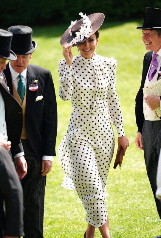 Kate Middleton Recreates Princess Diana's Style for The Royal Ascot 2022