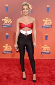 MTV Movie & TV Awards 2022: Kristin Cavallari in YSL Saint Laurent Cut Out Jumpsuit