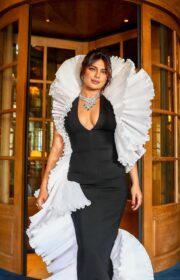 Alluring Priyanka Chopra in Robert Wun Gown at Bvlgari High Jewelry Event 2022