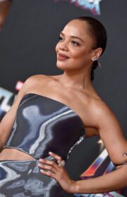 Tessa Thompson in Armani Prive Dress at ‘Thor: Love and Thunder’ World Premiere 2022