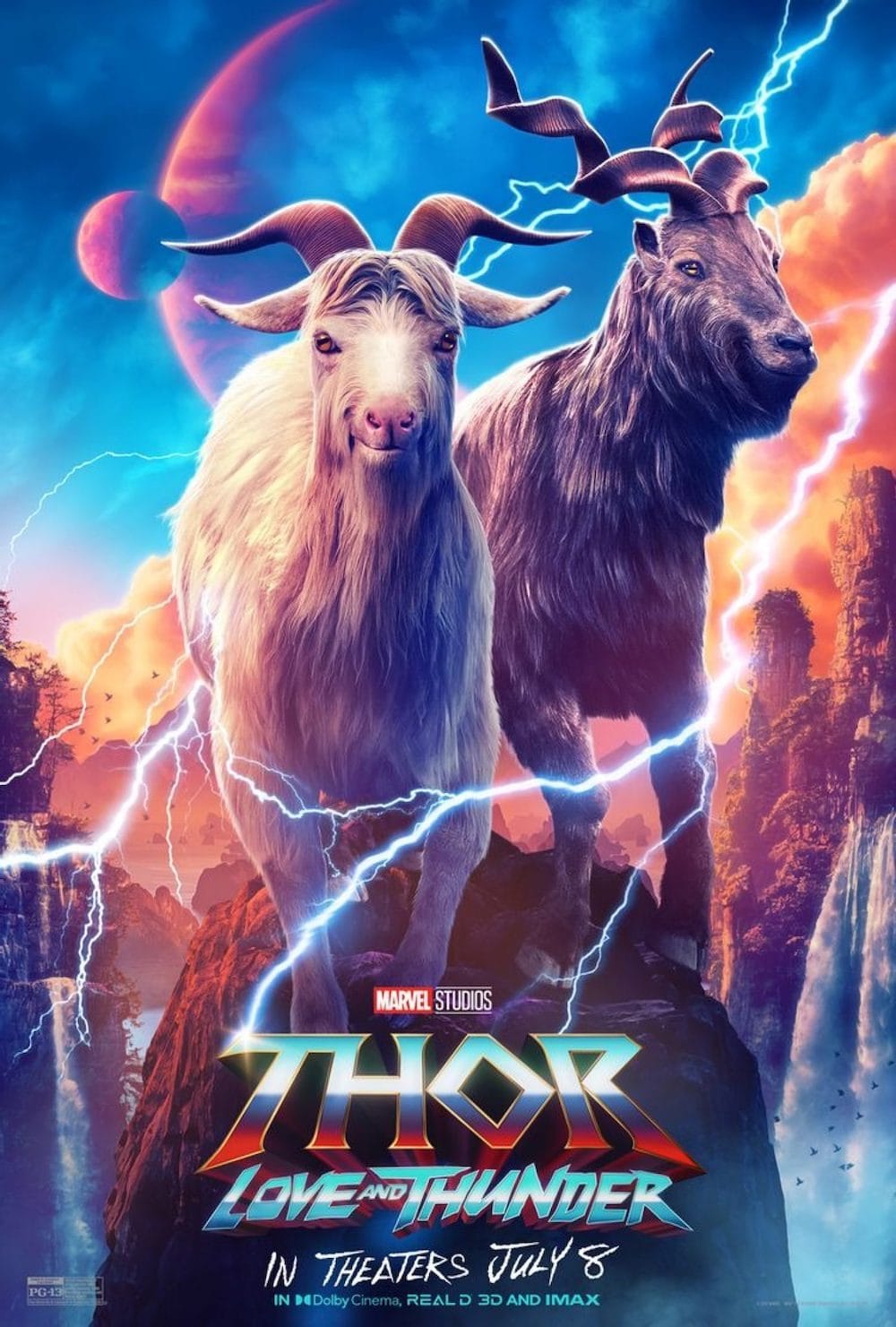 Thor: Love and Thunder (2022) New Official Character Posters