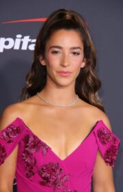 ESPY Awards 2022: Aly Raisman in Pink Floral Gown