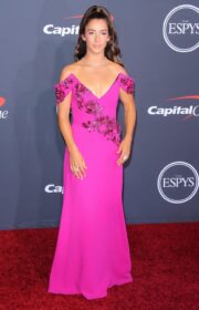 ESPY Awards 2022: Aly Raisman in Pink Floral Gown