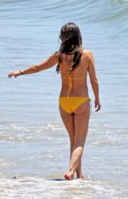 Jordana Brewster Hot Bikini Body at Santa Monica Beach 2022
