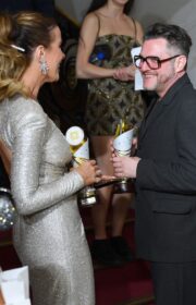 Sizzling Kate Beckinsale in Julian Macdonald Dress at The National Film Awards 2022