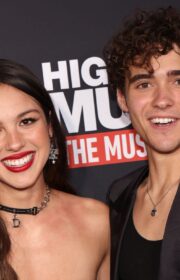 Olivia Rodrigo with Joshua Bassett at High School Musical Season 3 Premiere - See Pics!