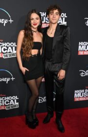 Olivia Rodrigo with Joshua Bassett at High School Musical Season 3 Premiere - See Pics!