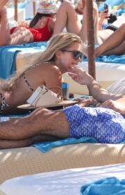 Sylvie Meis Hot in Bikini on Vacation with Her Husband in Saint Tropez (24 Pictures)