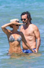 Sylvie Meis Hot in Bikini on Vacation with Her Husband in Saint Tropez (24 Pictures)