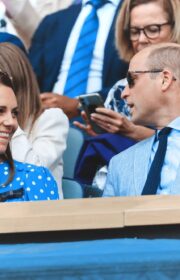 Wimbledon 2022: Kate Middleton in Alessandra Rich Polka Dot Dress