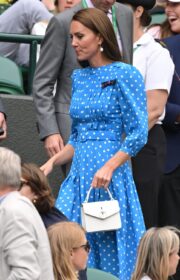 Wimbledon 2022: Kate Middleton in Alessandra Rich Polka Dot Dress