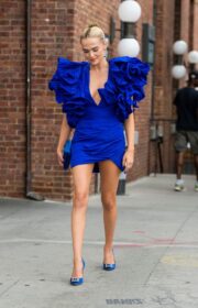 Zoey Deutch in Elie Saab Mini Dress at ‘Not Okay’ New York Premiere (25 Photos)