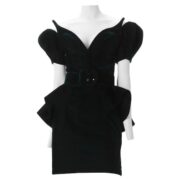 Thierry Mugler Haute Couture 'Vampire Dress' 1981 with belt
