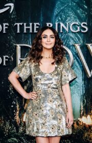 Nazanin Boniadi in Schiaparelli Dress at ‘The Lord Of The Rings: The Rings Of Power’ NYC Screening