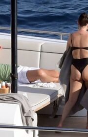 Sizzling Selena Gomez in Swimsuit with Andrea Iervolino on Her Italian Vacation 2022