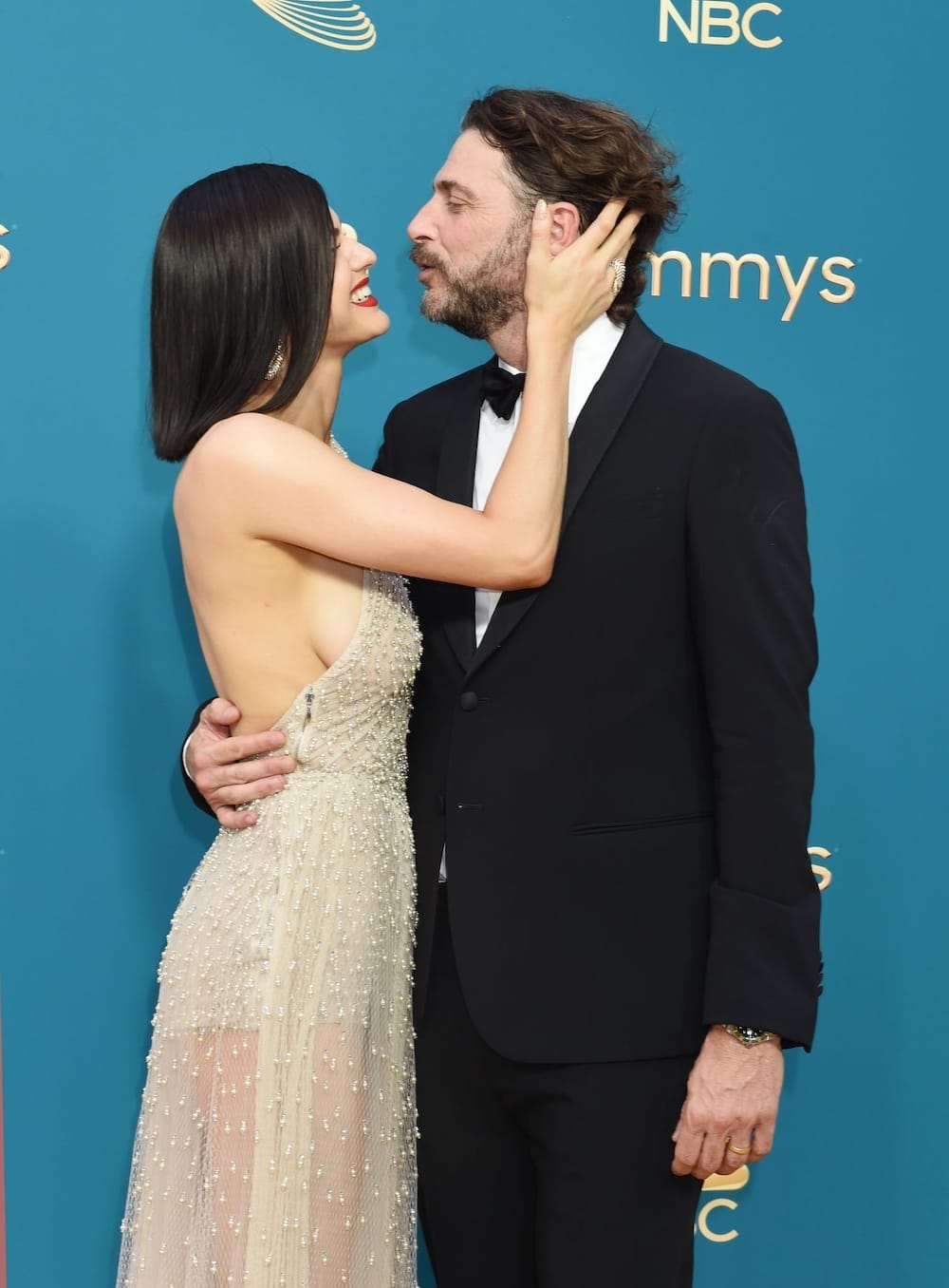Daddario and her husband Andrew's PDA on the red carpet.