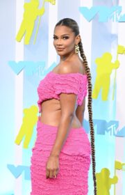 2022 MTV VMAs Red Carpet: Lovely Kamie Crawford in Hanifa Dress