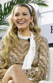 Pregnant Blake Lively Shows Baby Bump in Valentino at 2022 Forbes Power Women’s Summit
