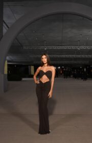 Academy Museum Gala 2022: Hailey Bieber in Saint Laurent and Tiffany & Co.