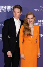 Eddie Redmayne and Wife Hannah Bagshawe at ‘The Good Nurse’ 2022 London Film Festival Premiere