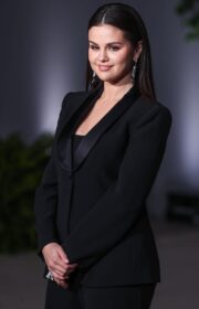 Selena Gomez in Armani and Cartier at 2022 Academy Museum Gala