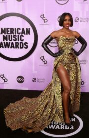 Kelly Rowland in Nicolas Jebran Dress at 2022 American Music Awards