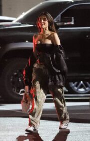 Madison Beer in Corset Top Leaving Sunset Night Club in West Hollywood 2022