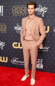 Andrew Garfield in Zegna Suit at 2023 Critics Choice Awards