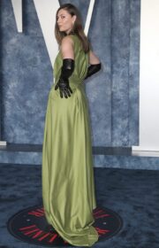 Ravishing Maria Sharapova in Emilia Wickstead at the 2023 Vanity Fair Oscar Party