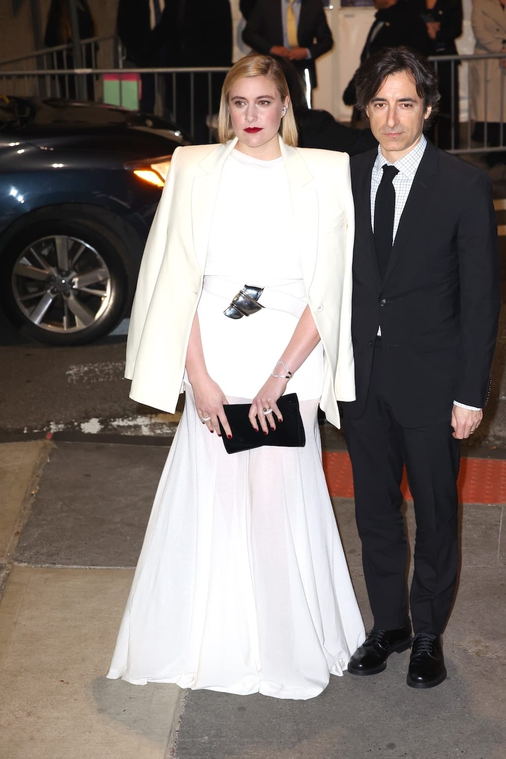Greta Gerwig and Boyfriend Noah Baumbach at The 2023 Gotham Awards