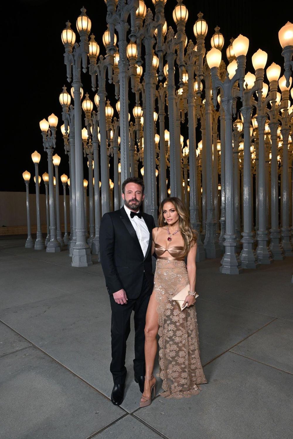 Star Couple Jennifer Lopez and Ben Affleck in Gucci at the 2023 LACMA Art + Film Gala