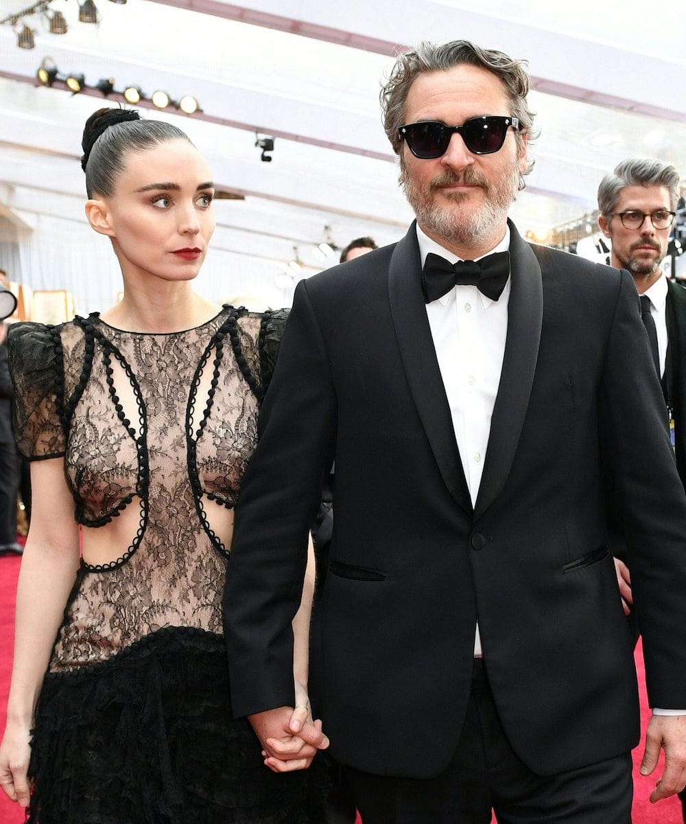 Cute Couple Rooney Mara and Joaquin Phoenix at The Oscars 2020