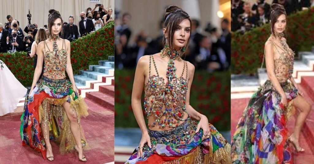 emily ratajkowski met gala 2022